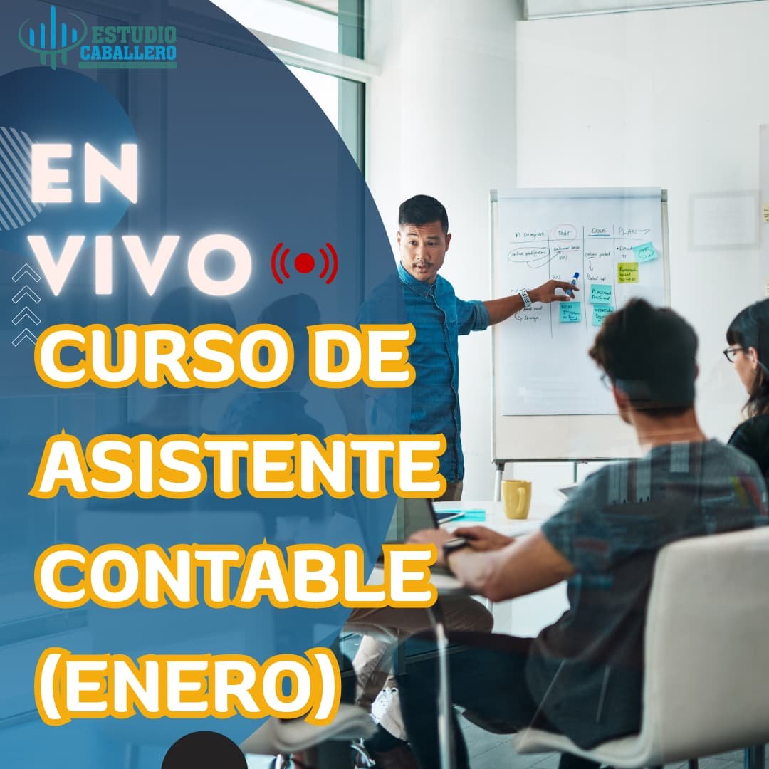 Curso de Asistente Contable – En Vivo (Enero 2025)